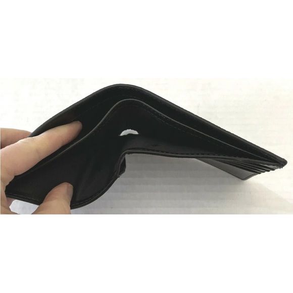 New Michael Kors Cooper Men's Billfold Wallet Olive / Army Green multi - Picture 5 of 5